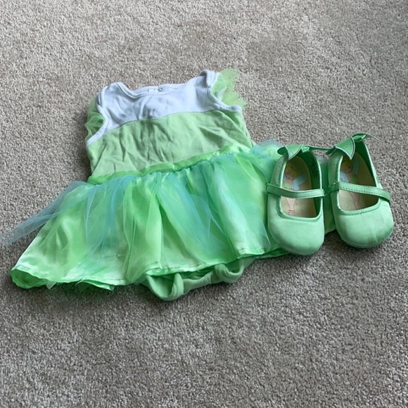 Disney Other - Disney Tinker-Bell Dress Costume Set 18-24
